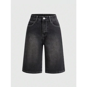 Skull Head Short Jeans