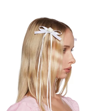 Flirty Touch Bow Hair Clips