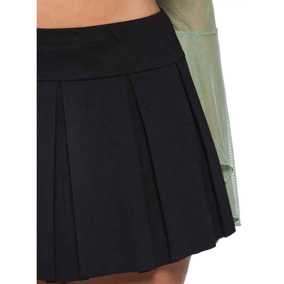Plus Wicked Scholar Pleated Mini Skirt