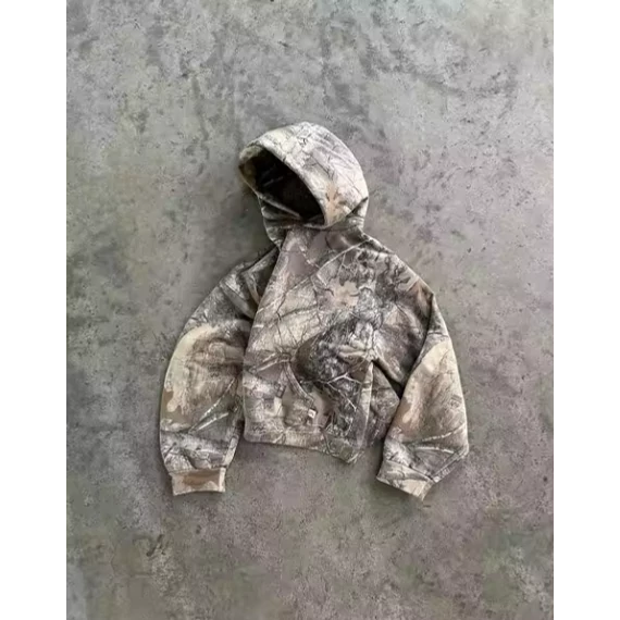 Oversized Camo Hoodie
