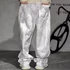 Grungey White Baggy Denim Jeans