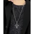 Flame Cross Necklace