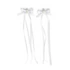 Flirty Touch Bow Hair Clips