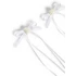 Flirty Touch Bow Hair Clips