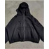 Star Embroidery Patch Zipper Hoodie